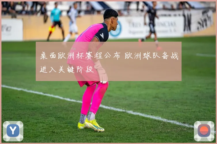 桌面欧洲杯赛程公布 欧洲球队备战进入关键阶段